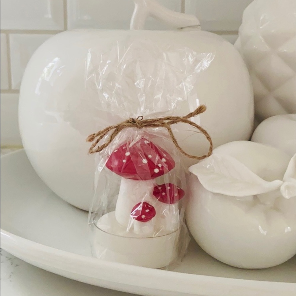 Cost Plus World Market Toadstool Cluster Candle